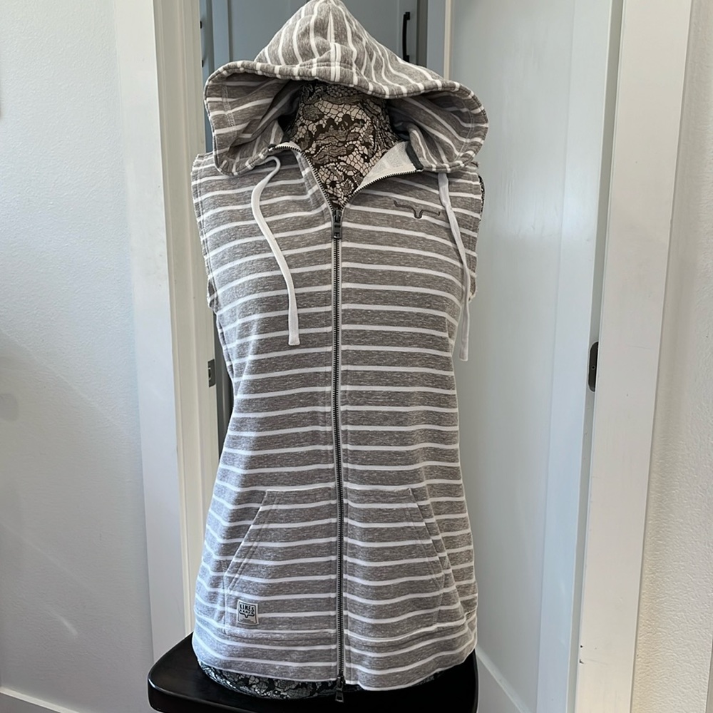 KIMES RANCH HOODED 3/4 length vest